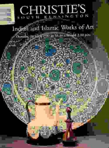  Indian and Islamic works of art : Thursday, 24 April 1997