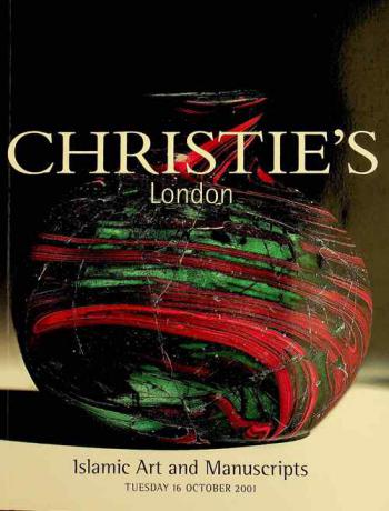  Islamic art and manuscripts : Tuesday 16 October 2001