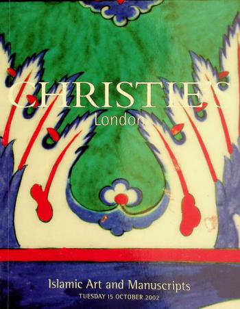  Islamic art and manuscripts : Tuesday 15 October 2002