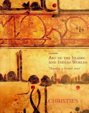  Art of the Islamic and Indian worlds : Thursday 4 October 2012