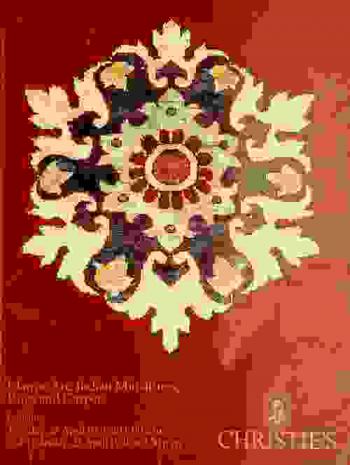  Islamic art and Indian miniatures : formerly in the PItt-River Museums, Farnham, Dorset and from various sources : Tuesday, 23 April, 1991 at 11.00 a.m. precisely ; and, Rugs and carpets : from various sources : Tuesday, 25 April, 1991 at 2.30 p.m. precisely