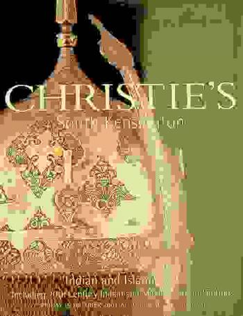  Indian and islamic art : including 20th century indian and middle eastern paintings : auction Friday 15 October 2004 at : 10.30 am Lots 1-266 and 2.00 pm Lots 267-550 85 old Brompton Road ondon SW17 3LD