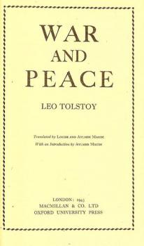  War and peace