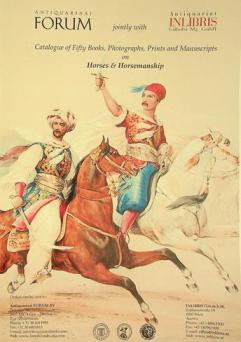  Catalogue of fifty books, photographs, prints and manuscripts on horses & horsemanship
