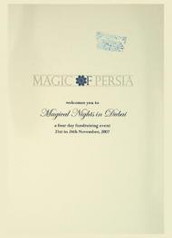  Magic of Persia : charity auction of contemporary Iranian Art