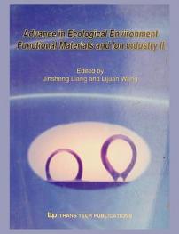  Advance in ecological environment functional materials and ion industry II : selected, peer reviewed papers from the Sixth East Asian Symposium on Functional Ion Application Technology & 2010 International Forum on Ecological Environment Functional Materials and Industry, Shanghai, China, 24-25 September 2010