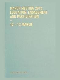  March meeting 2016 education, engagement and participation-12-13 March = لقاء مارس 2016 التعليم والتفاعل والمشاركة-12-13 مارس