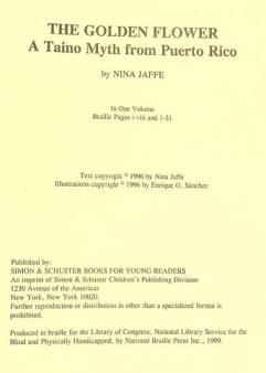  The golden flower : a Taino myth from Puerto Rico