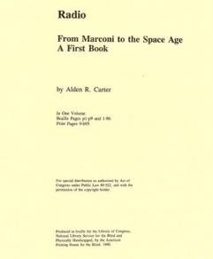  Radio : from Marconi to the space age