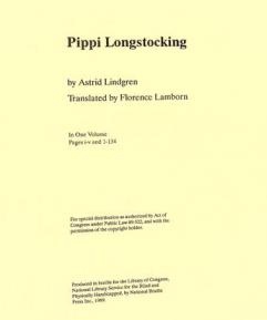 Pippi Longstocking