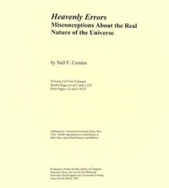  Heavenly errors : misconceptions about the real nature of the universe