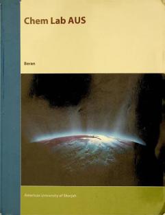  General chemistry laboratory manual