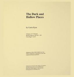  The dark and hollow places