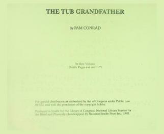  The Tub grandfather