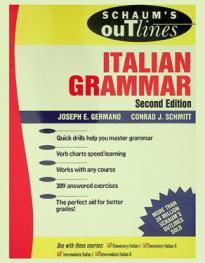  Schaum's outline of Italian grammar