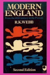 Modern England : from the eighteenth century to the present
