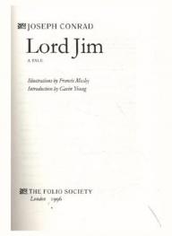 Lord Jim : a tale