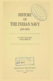  History of the Indian Navy (1613-1863)
