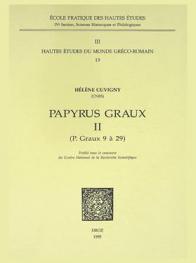  Papyrus Graux II : P. Graux 9 à 29