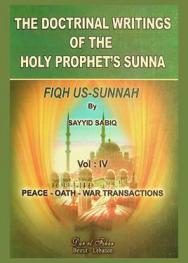  Fiqh us-sunna : the doctrinal writings of the holy prophet