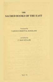  Sacred books of the East