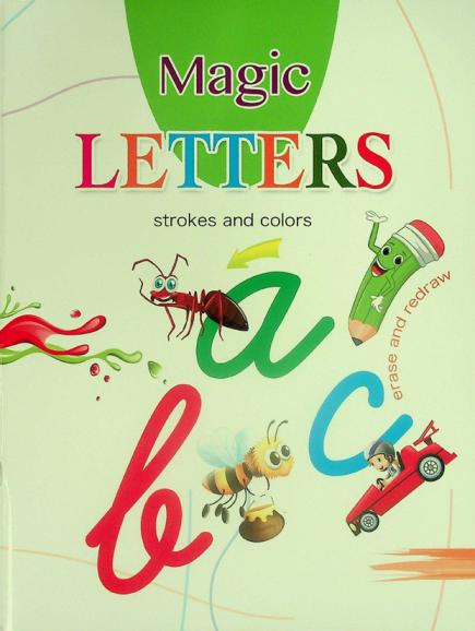  Magic letters : strokes and colors