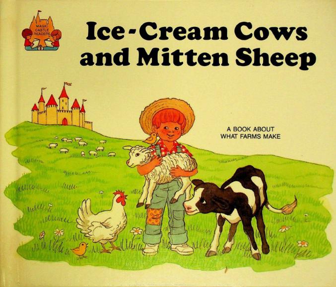  Ice-cream cows and mitten sheep