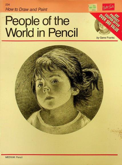 People of the world in pencil
