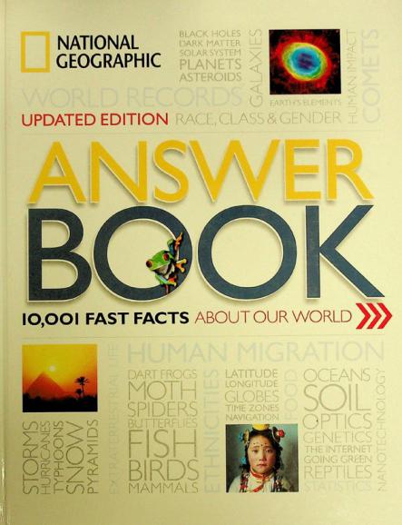  Answer book : 10,001 fast facts about our world