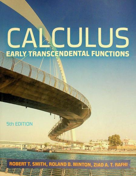  Calculus : early transcendental functions