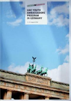  UAE youth ambassadors program in Germany July 3-21-August 2014