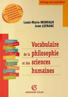  Nouveau vocabulaire de la philosophie et des sciences humaines