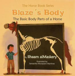 Blaze's body : the basic body parts of a horse