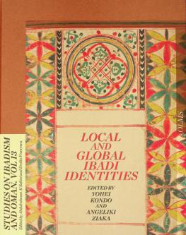  Local and global Ibadi identities