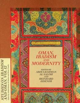  Oman, Ibadism and modernity
