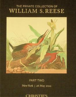The private collection of William S. Reese