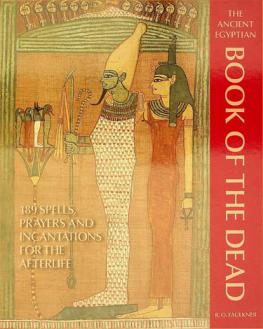 The ancient Egyptian book of the dead
