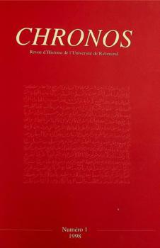  Chronos : revue d'histoire de l'Université de Balamand = كرونوس : مجلة دراسات تاريخية تصدرها جامعة البلمند
