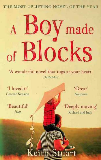  A boy made of blocks