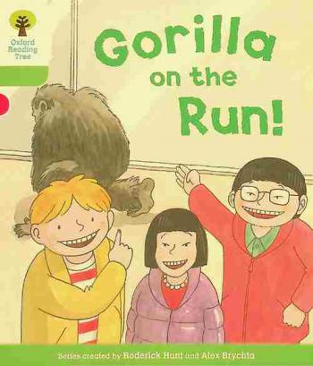 Gorilla on the run !