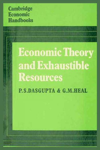  Economic theory and exhaustible resources