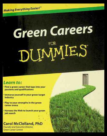  Green careers for dummies