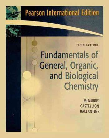  Fundamentals of general, organic, and biological chemistry