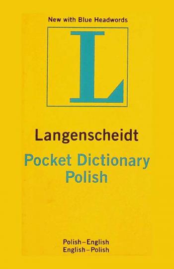  Langenscheidt pocket dictionary Polish : Polish-English : English-Polish = Sownik kieszonkowy : polsko-angielski : angielski-polsko