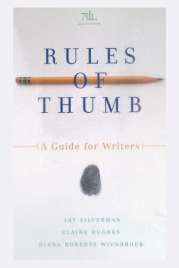  Rules of thumb : a guide for writers