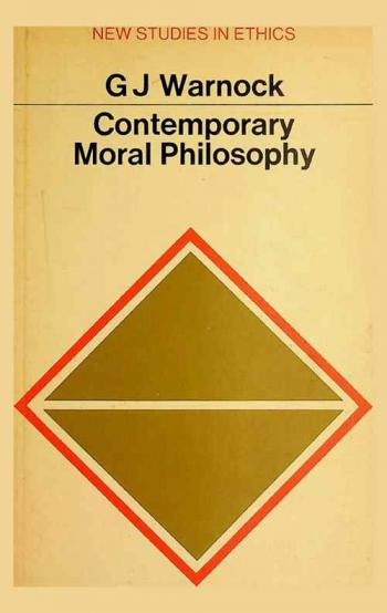  Contemporary moral philosophy