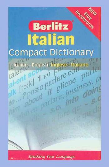  Berlitz Italian compact dictionary : Italian-English, Inglese-Italiano