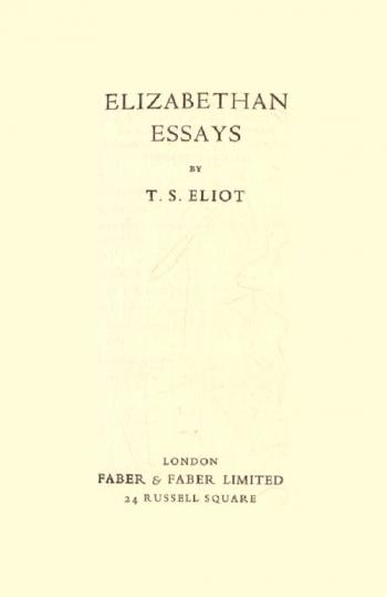  Elizabethan essays