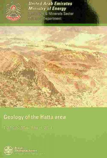  Geology of the Hatta 1:25 000 map sheet, 25-4, United Arab Emirates