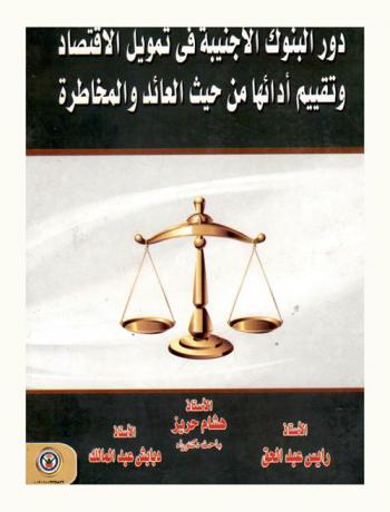  دور البنوك الأجنبية في تمويل الاقتصاد وتقييم أدائها من حيث العائد والمخاطرة
